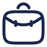 Case Round Minimalistic SVG Icon